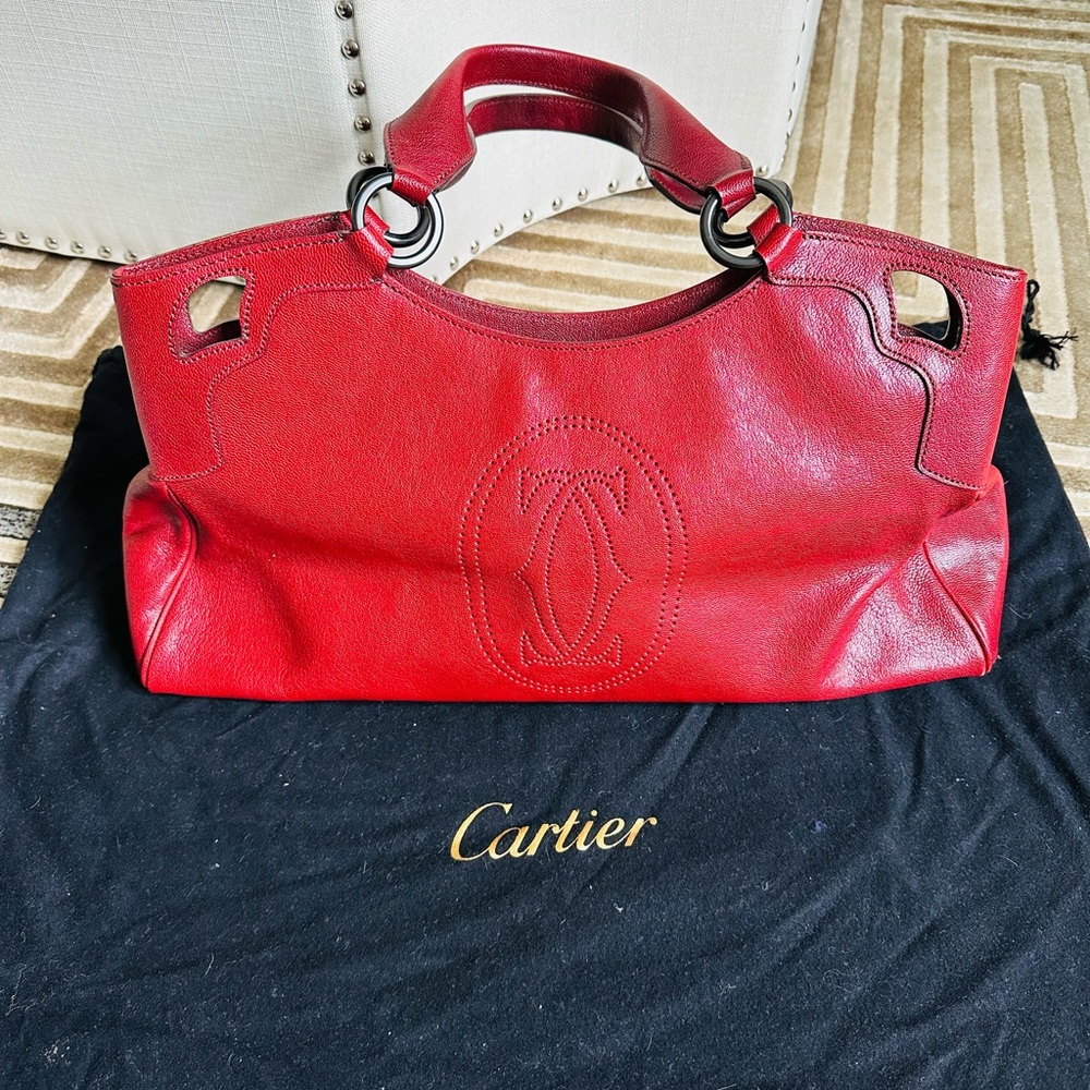Authentic Cartier handbag